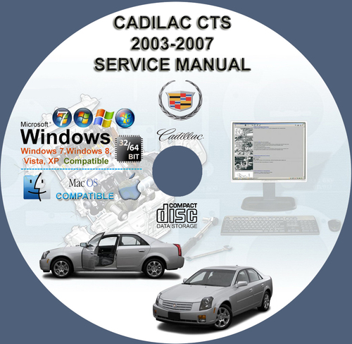 Product picture CADILLAC CTS 2003 - 2007 SERVICE REPAIR MANUAL