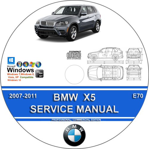 Product picture BMW X5 E70 Complete Workshop Service Repair Manual 200