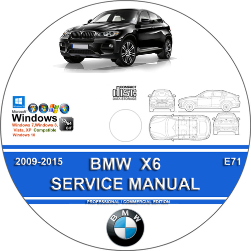 Product picture BMW X6 E71 Complete Workshop Service Repair Manual 200