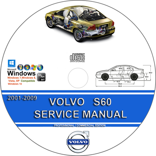 Product picture Volvo S60 2001-2009 Service Repair Manual 