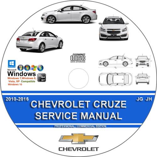 Product picture CHEVROLET CRUZE JG JH 2010 - 2016 Service Repair Manual