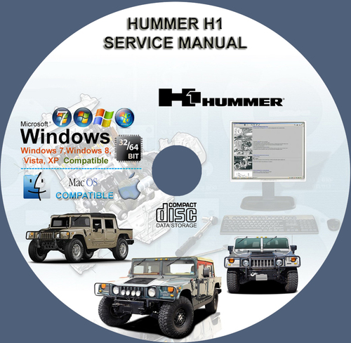 Product picture HUMMER H1 2000 SERVICE REPAIR MANUAL + PARTS CATALOG